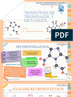 Retrosíntesis de Metronidazol Y Metamizol