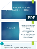 Direitos Humanos, de Inclusão E Do Idoso: Prof. Rafaela Teixeira Da Costa