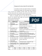 Contoh Data Hasil Pengamatan Saat Percobaan Isolasi DNA Dari Buah