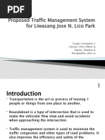 Proposed Traffic Management Scheme For Liwasang Jose N