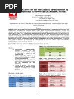 VALORACION CON DOS INDICADORES (Grupo 2)