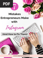 7 Mistakes Entrepreneurs Make With Instagram