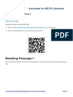 Reading Passage 1: Succeed in IELTS Volume 11