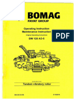 Bomag Bw120 Ad5 Kullanma Bakim