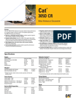 INI Ydraulic Xcavator: Specifications