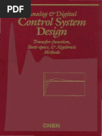 Analog and Digital Control System Design