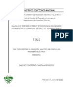 Calculo de Perfiles de Radio Interferencia en Lineas de Transmision