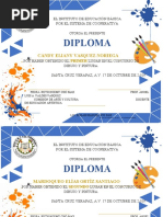 Diploma Dibujo