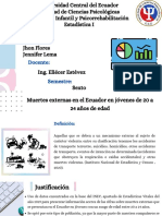 Estadística I - Muertes Externas