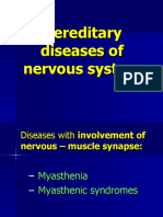 Hereditary Diseases of Nervous System