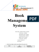 Book Management System: I2SE Subjects - Assignment 1