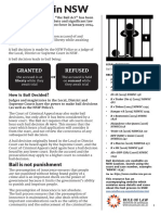 Bails Law in NSW 