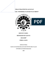 Laporan Praktek Lapangan PLH Reinhard Rivaldo R Kelas Fisika Sains 1812142007