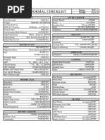 Your Airline: Normal Checklist