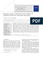 Optimum Design of Castellated Beams: Eects of Composite Action and Semi-Rigid Connections