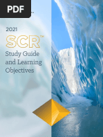 2021 SCR Study Guide and Learning Objectives