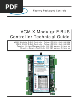 VCM-X Modular E-BUS Controller Technical Guide: Factory Packaged Controls