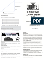 Chasing Timer Control System: SF-9005 User Guide