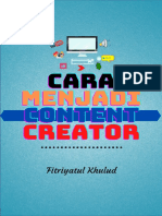 Ebook Cara Jadi Content Creator