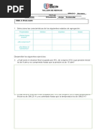 Taller de Repaso Quimica 9 Tercer Periodo