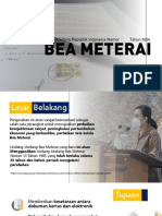 Sosialisasi - Bea - Meterai 2020