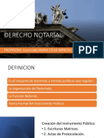 2o. DERECHO NOTARIAL I. 