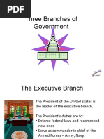 Three Branches of Government: Lesson 2