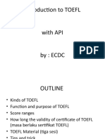 Draft Kasar TOEFL