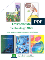 Environmental Technology 2020: Metropolitan and Environmental Solutions