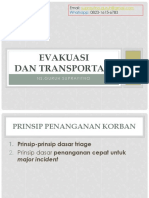 Evakuasi Dan Transportasi