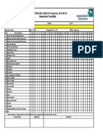 Daily Inspection Checklist For Diesel Tanker