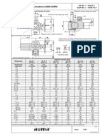 SA 07.1 - SA16.1 SAR 07.1 - SAR 16.1 Dimensions Multi-Turn Actuators AUMA NORM