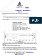 PB103 Fine White Stoneware AA103: Description