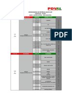 Cronograma 2da... Entrega Cajas Clap