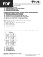 Soal Biologi - KSN Online Posi 2020