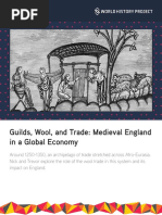 Guilds, Wool, and Trade: Medieval England in A Global Economy