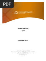 WA Tailings Audit Guidelines