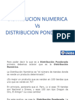 Distribucion Numerica y Ponderada