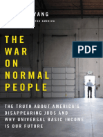 Andrew Yang - The War On Normal People - The Truth About America's Disappearing Jobs and Why Universal Basic Income Is Our Future-Hachette Books (2018)