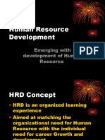 Emerging With Development of Human Resource