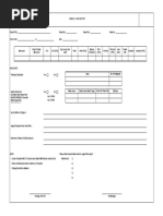 HSE FRM-12 Weekly HSE Report