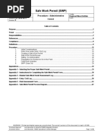 RGP0004A Safe Work Permit