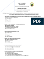 Final Exam GE10 People and Earths Ecosystem by CEAlarba