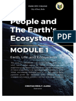 Module 1 (People and The Earth's Ecosystem)