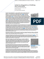 Lee, L.M. y Rogers, P. Use Laponite As Poulticing Materials Ceramic Conserv. 1997