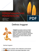 Perencanaan Dan Pengendalian