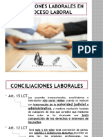 Conciliaciones Laborales en El Proceso Laboral