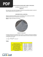 Permeabilidad de Suelos Granulares Cabeza Constante