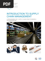 Introduction To Supply Chain Management