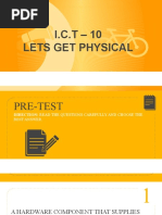 I.C.T - 10 Lets Get Physical